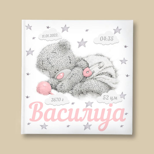 Baby Teddy Pink - Album za slike